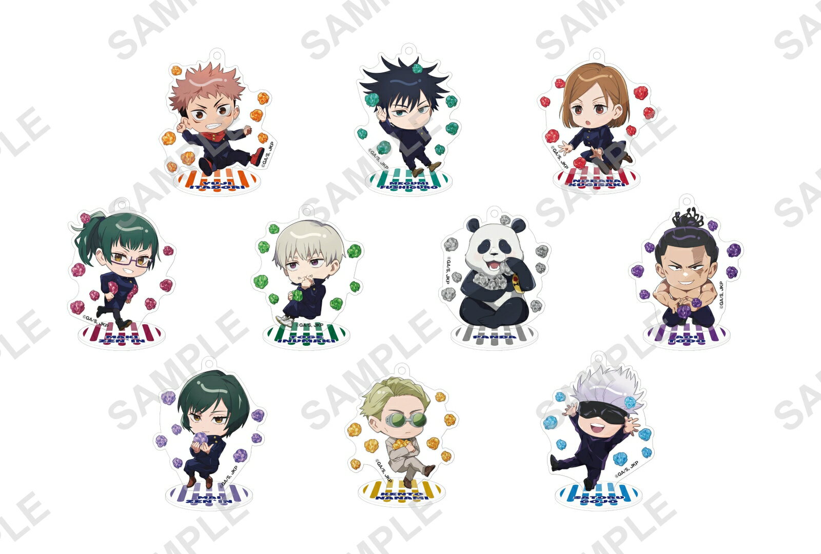 「呪術廻戦」アクリルスタンドフィギュア ポップコーンver.【グッズ】