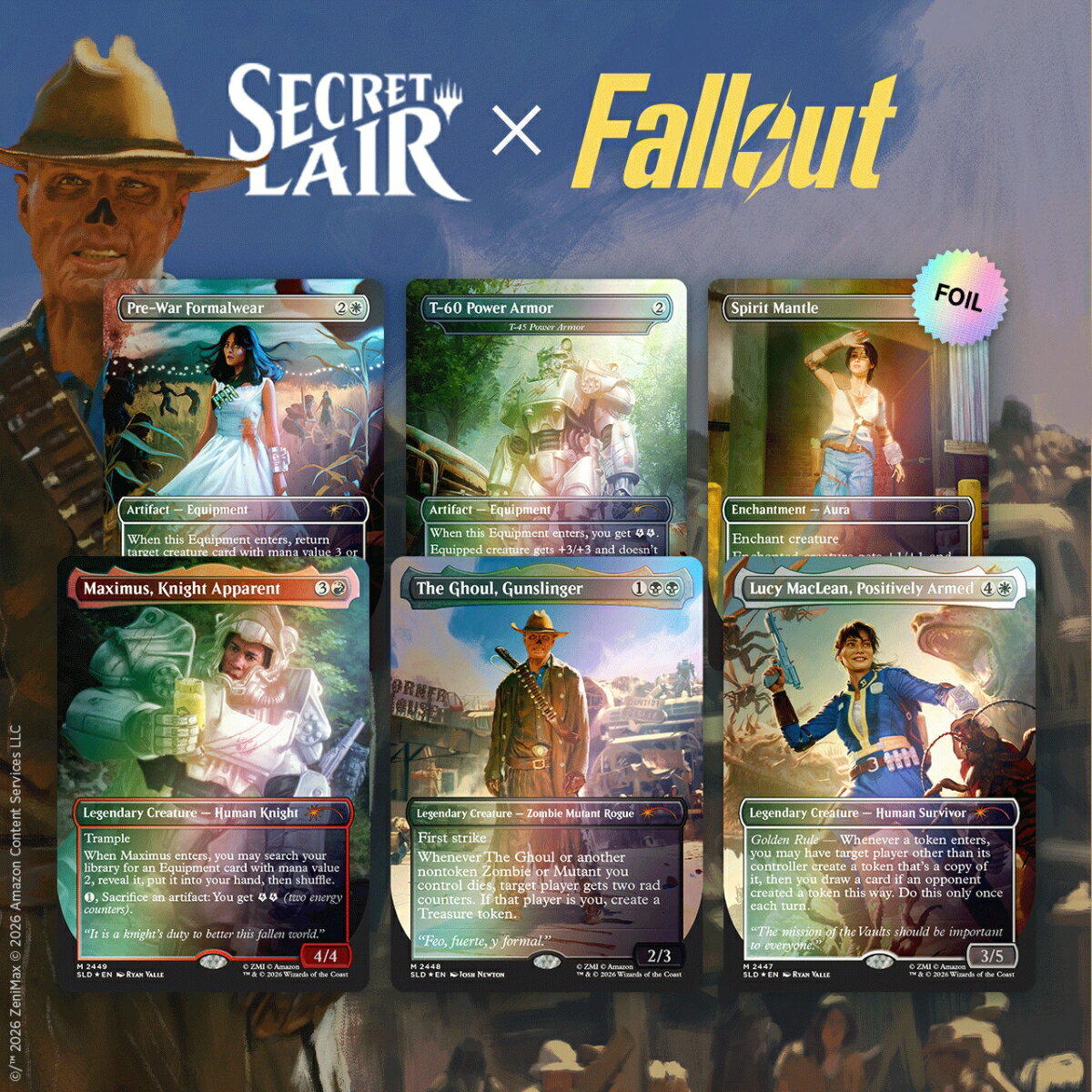 マジック：ザ・ギャザリング Secret Lair Rad Superdrop Secret Lair x Fallout（R）: Beyond Vault 33 Foil Edition【クレジットカード決済限定】