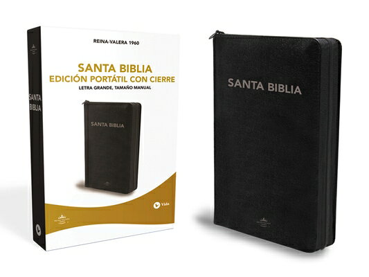 Santa Biblia Rvr1960- Edicion Portatil Con Cremallera SPA-SANTA BIBLIA RVR1960- EDIC [ Rvr 1960- Reina Valera 1960 ]