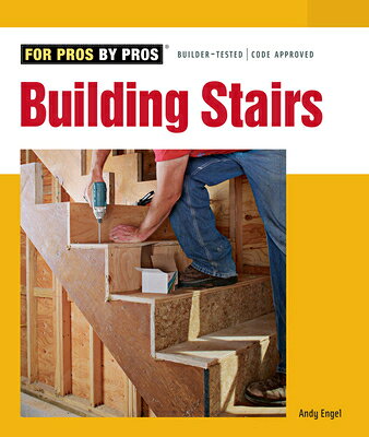 Stair building combines precision carpentry with tricky math, so even experienced builders can find it challenging. But as this extensively illustrated book demonstrates, any builder who can measure the distance between two floors can plan and build a stunning set of stairs. By clearly laying out the geometry, planning, and construction involved, author Andy Engel takes the reader from a simple structure of framing lumber to a set of stairs fit for a king. From building and installing railings to using off-the-shelf stair parts, Building Stairs lays out the process clearly and completely. All the reader needs to is a router, saw, drill, and level. This elevating book fills in all the rest -- step by step by step.