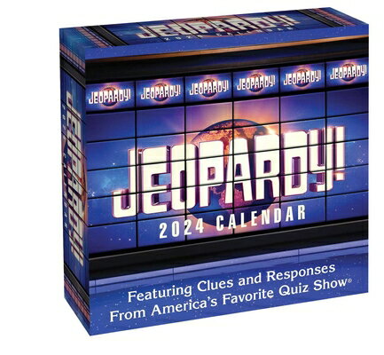 Jeopardy 2024 Day-To-Day Calendar JEOPARDY 2024 DAY-TO-DAY CAL Sony