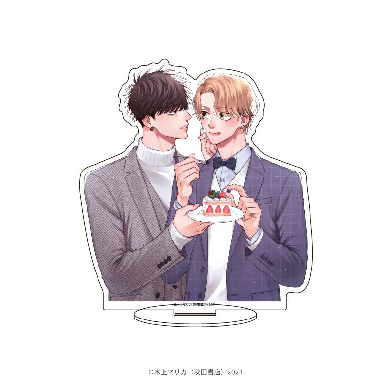 キャラアクリルフィギュア「カチCOMI5周年フェア」01/俺たちビジネス番やってます!(描き下ろしイラスト)【グッズ】