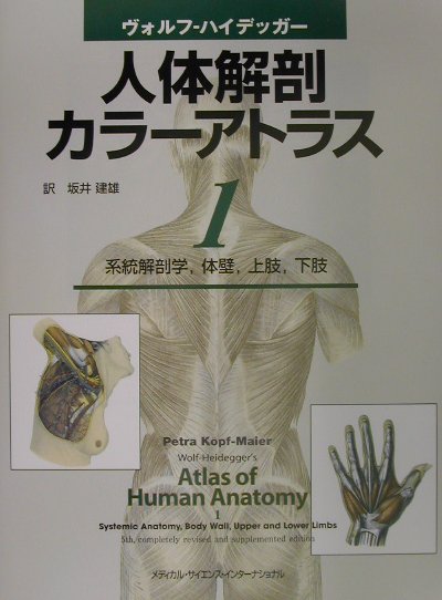 ヴォルフーハイデッガー人体解剖カラーアトラス（1）