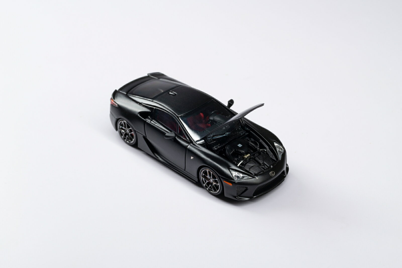 Model 1 1/64 レクサス・LFA マットブラック LHD 【C33208】 (ミニカー)