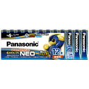 Panasonic 乾電池エボルタネオ 単4形 12本シュリンクパック LR03NJ/12SW