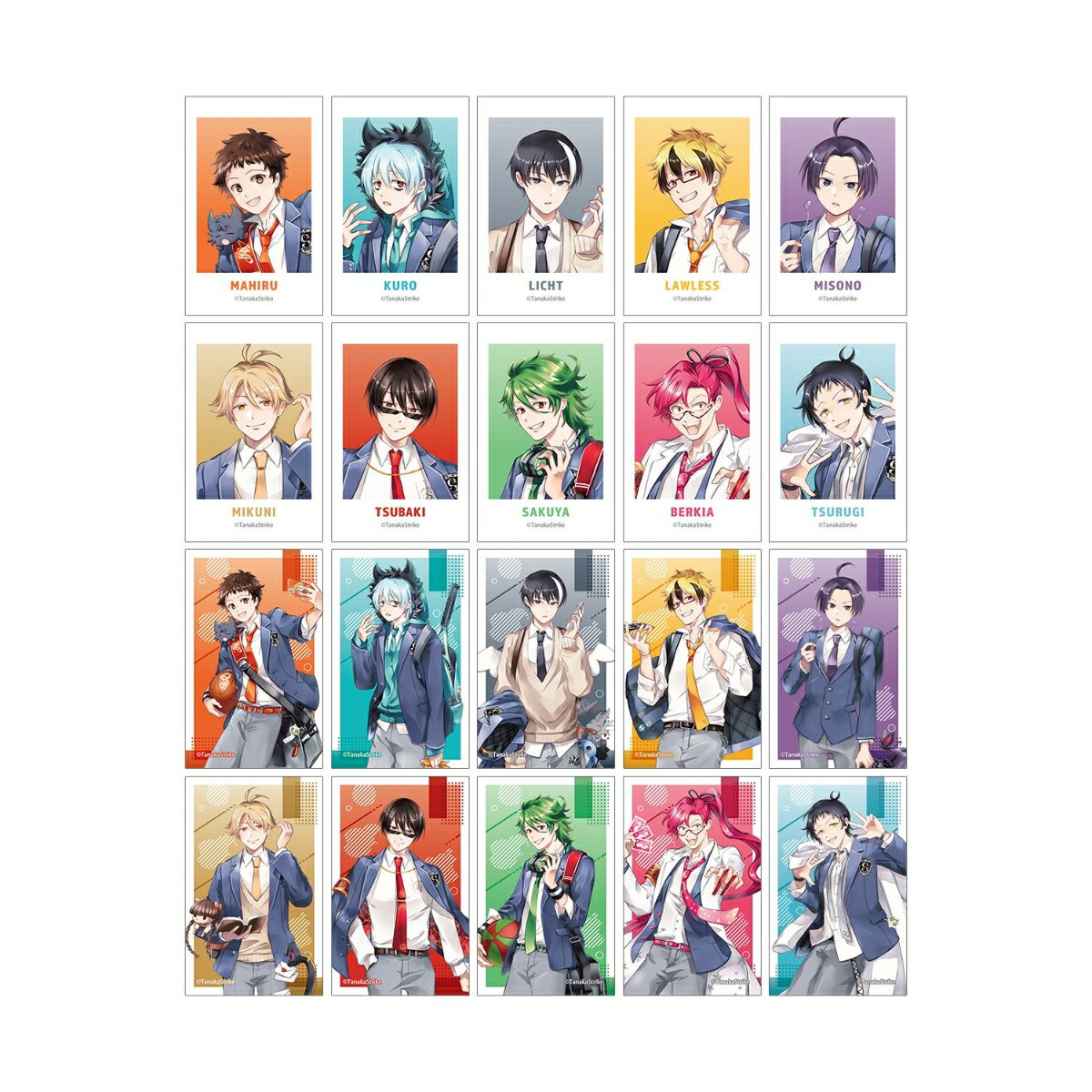 『SERVAMP-サーヴァンプー』田中ストライク先生 描き下ろし 学園風ver. トレーディングイラストカード(BOX＝20)