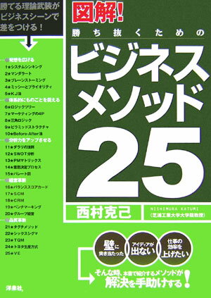 図解！勝ち抜くためのビジネスメソッド25