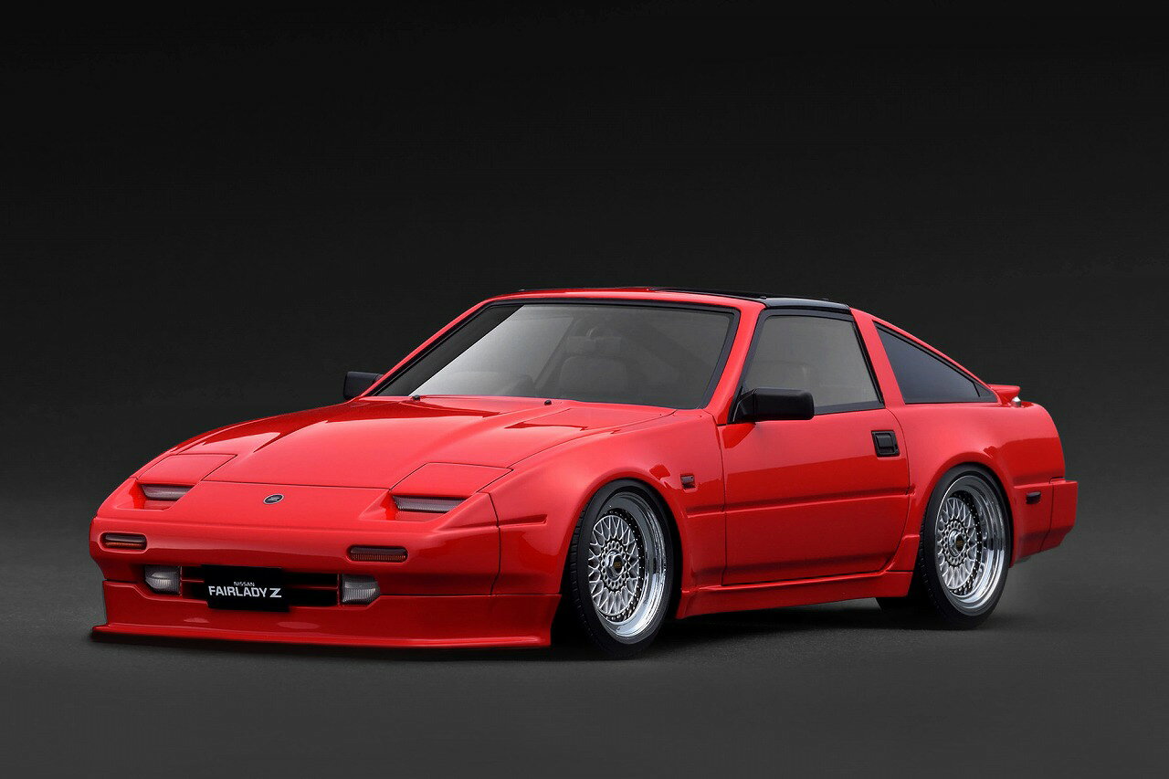 ignition model NISSAN Fairlady Z 2-Seater 300ZR (Z31) Red (1/18 Scale) 【IG3897】 (ミニカー)