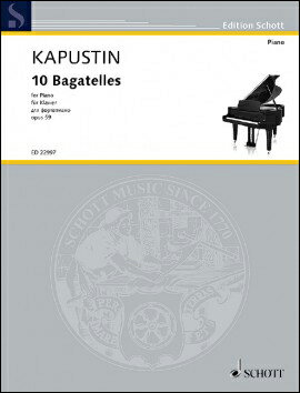 【輸入楽譜】カプースチン, Nikolai: 10のバガテル Op.59