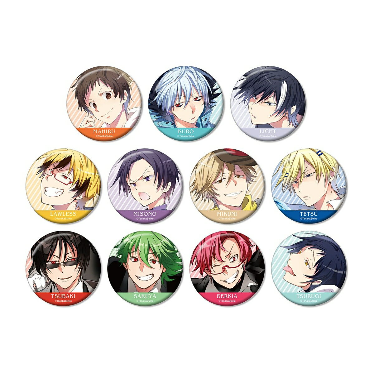 『SERVAMP-サーヴァンプー』トレーディング缶バッジ(BOX＝11)