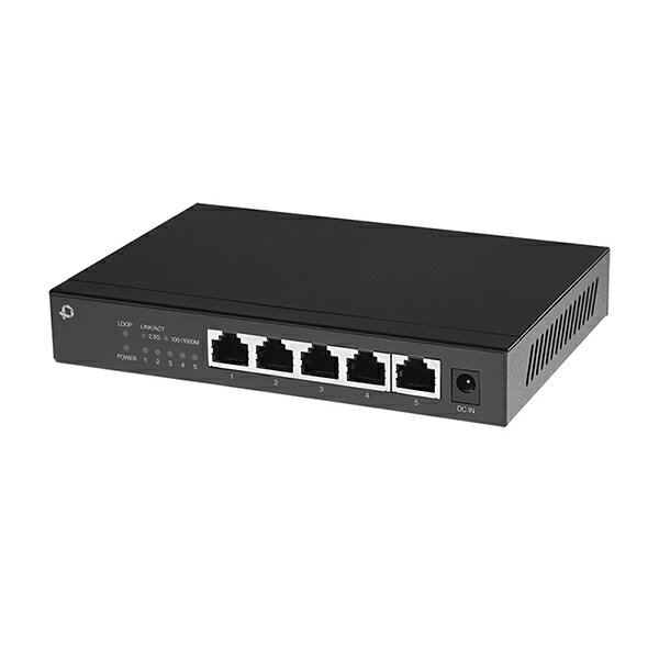 5ポート 2.5GBASE-T スイッチングハブ