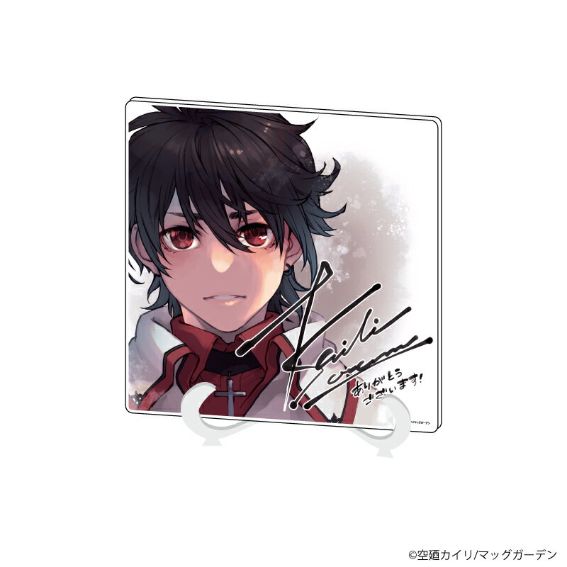 アクリルアートボード「モノクローム・ファクター」01/サインイラスト(描き下ろしイラスト)【グッズ】