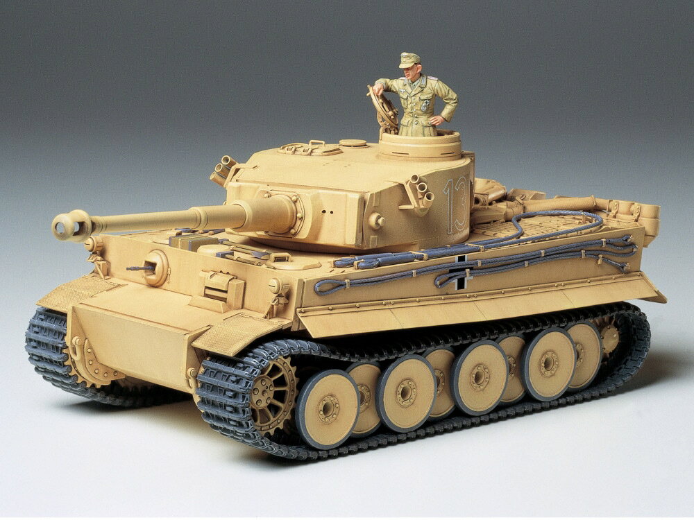 タミヤ 1/35 ミリタリーミニチュアシリーズ タイガーI 極初期生産型（アフリカ仕様） 【35227】 (プラモデル)