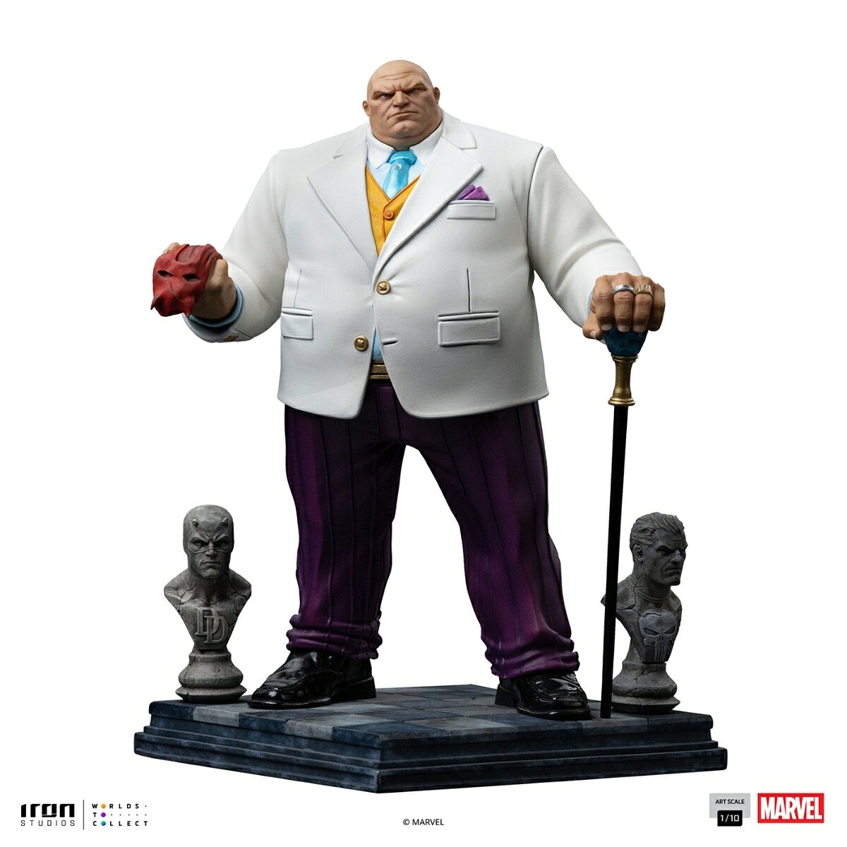 『マーベル』 【アイアン・スタジオ スタチュー】 「アートスケール」 1/10スケール キングピン［コミック］ (フィギュア)