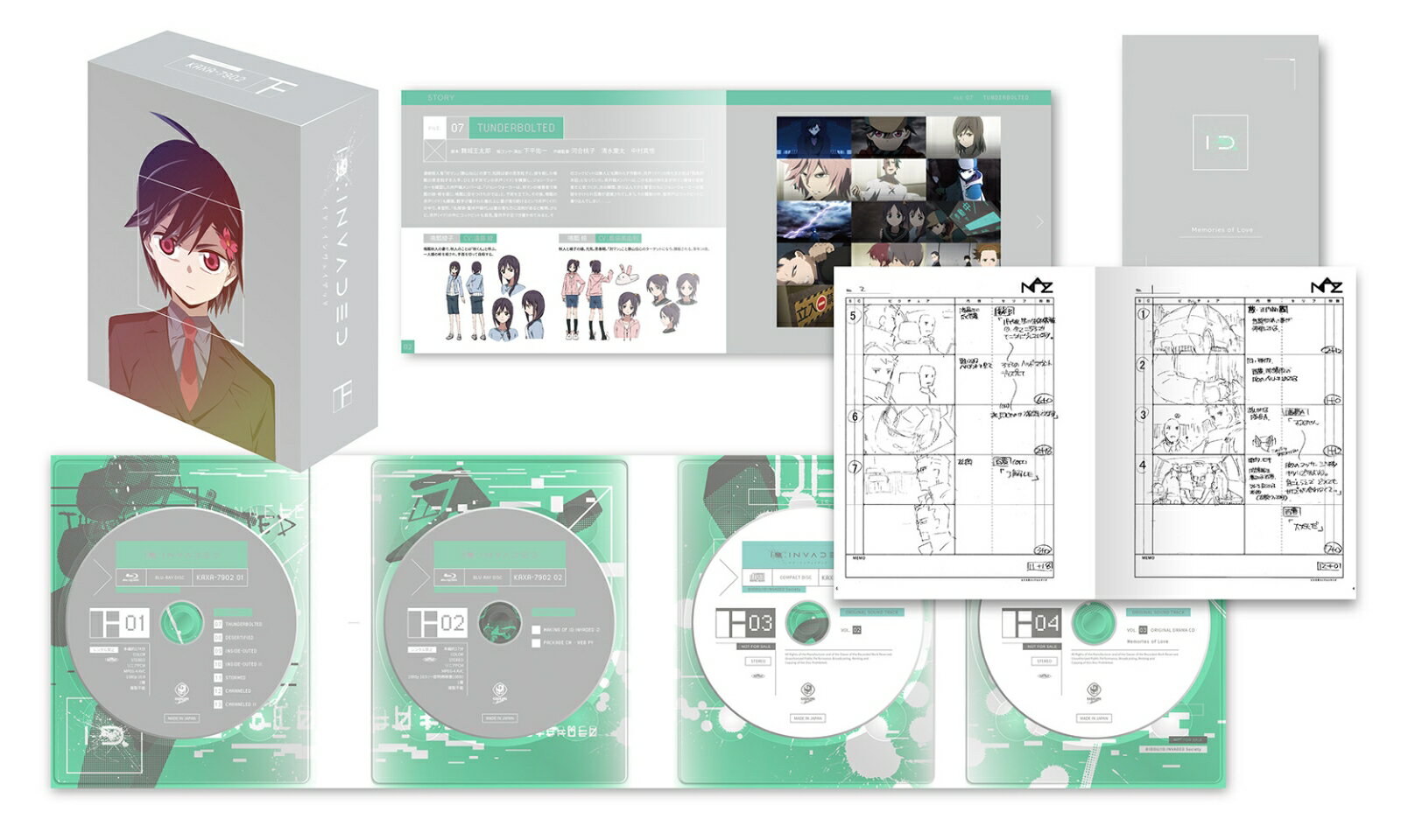 ID:INVADED イド:インヴェイデッド Blu-ray BOX 下巻【Blu-ray】 [ 津田健次郎 ]