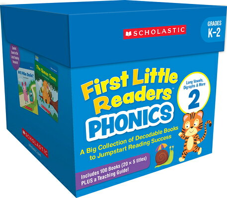 First Little Readers: Phonics Set 2 / Long Vowels, Digraphs & More (Multiple-Copy Set): A Big Collec 1ST LITTLE READERS PHONICS SET 