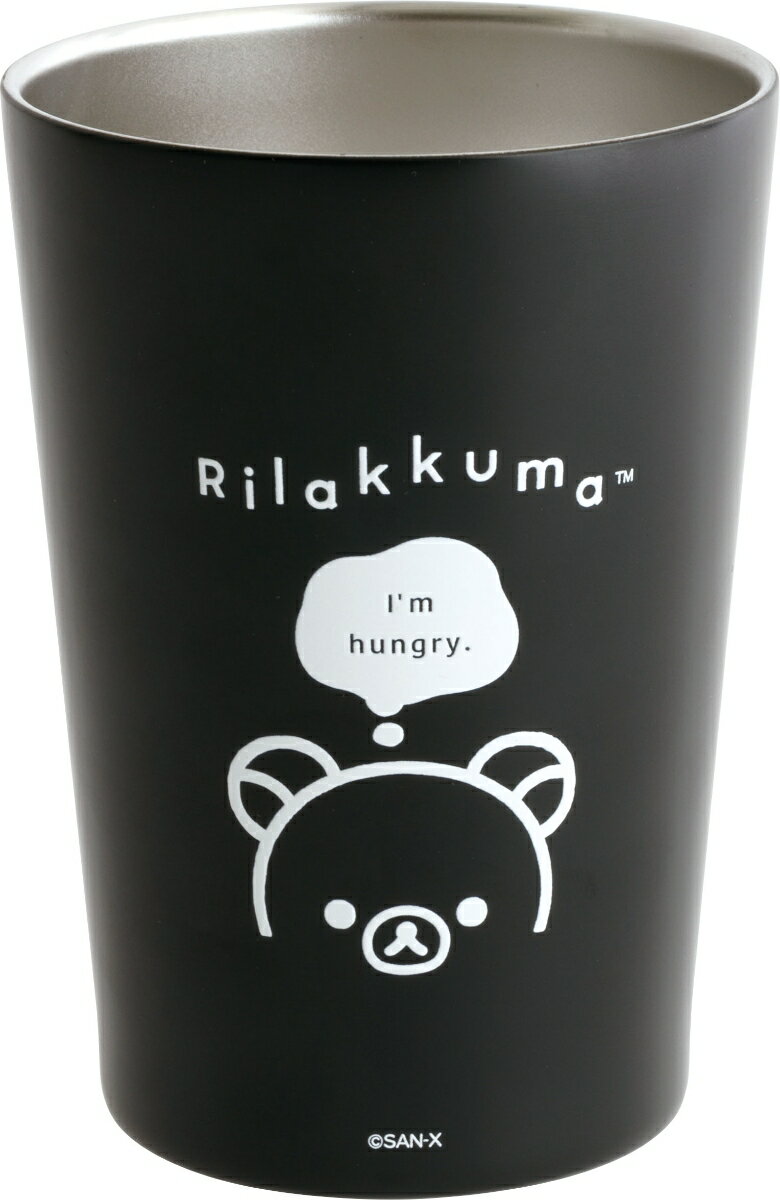 BASIC RILAKKUMA MONOCHROME ステンレスタンブラー