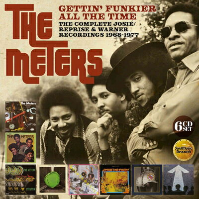 Metersミーターズ 発売日：2020年01月24日 予約締切日：2020年01月20日 Getting' Funkier All The Time: The Complete Josie / Reprise & Warner Recordings (1968ー1977) (6CD BOX) JAN：5013929089006 QSMCR5190BX Soulmusic Records CD ダンス・ソウル R&B・ソウル 輸入盤