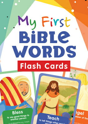 My First Bible Words Flash Cards FLSH CARD-MY 1ST BIBLE WORDS F [ Compiled by Barbour Staff ]