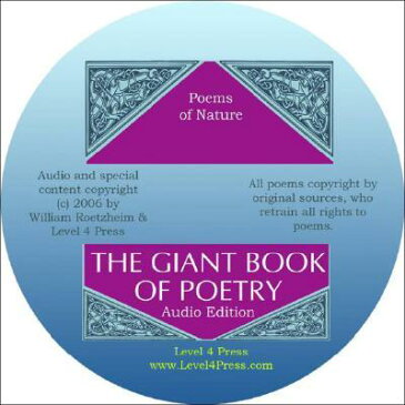 The Giant Book of Poetry Audio Edition: Poems That Make a Statement GIANT BK OF POETRY AUDIO /E D [ William H. Roetzheim ]