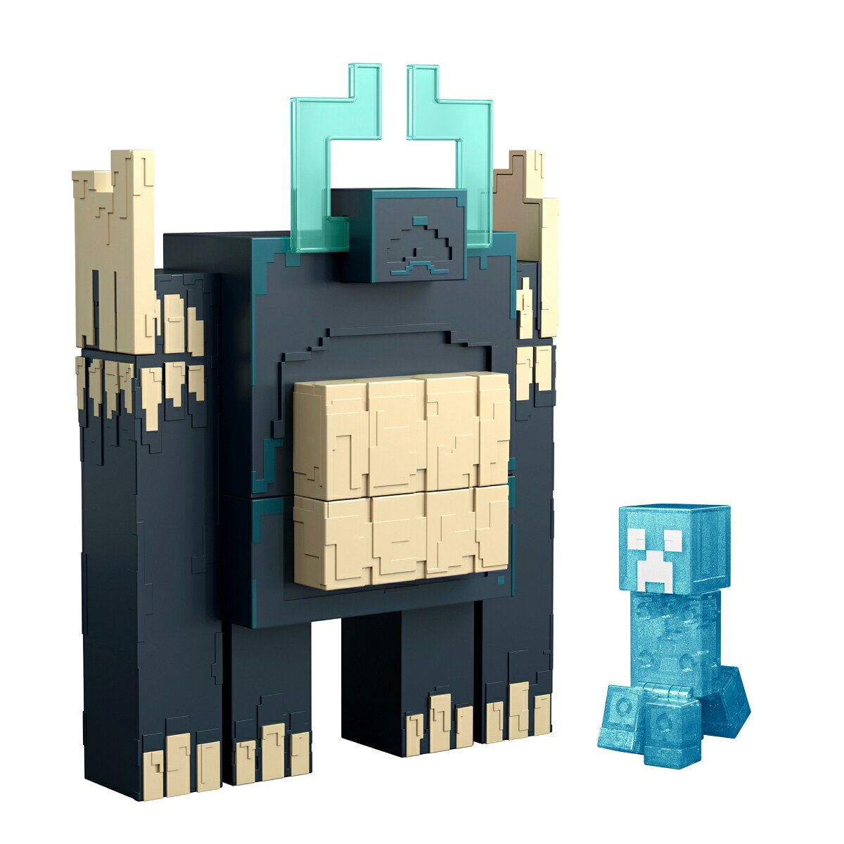 マテル マインクラフト(MINECRAFT) マインクラフト ダンジョンズII ツイステッド・ウォーデン クリーパー付き 6歳から JMK46