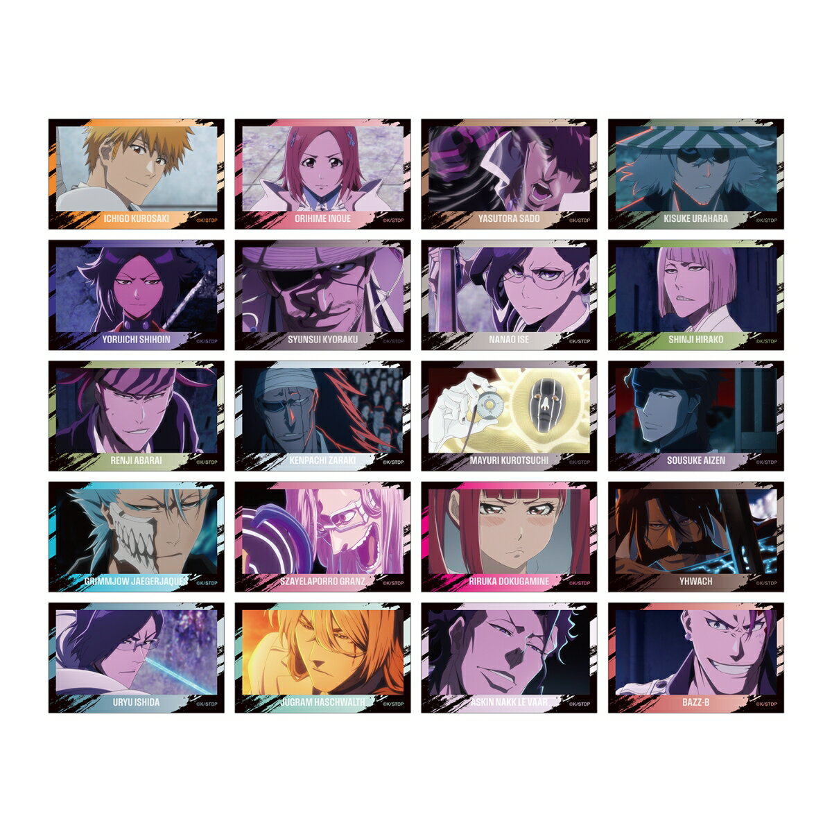 TVアニメ『BLEACH 千年血戦篇』トレーディング場面写イラストカード(BOX＝20入)