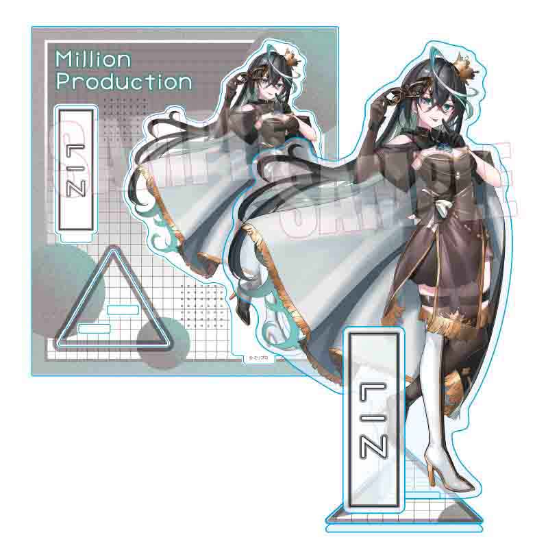 ミリプロ　アクリルスタンド 雨夜リズ