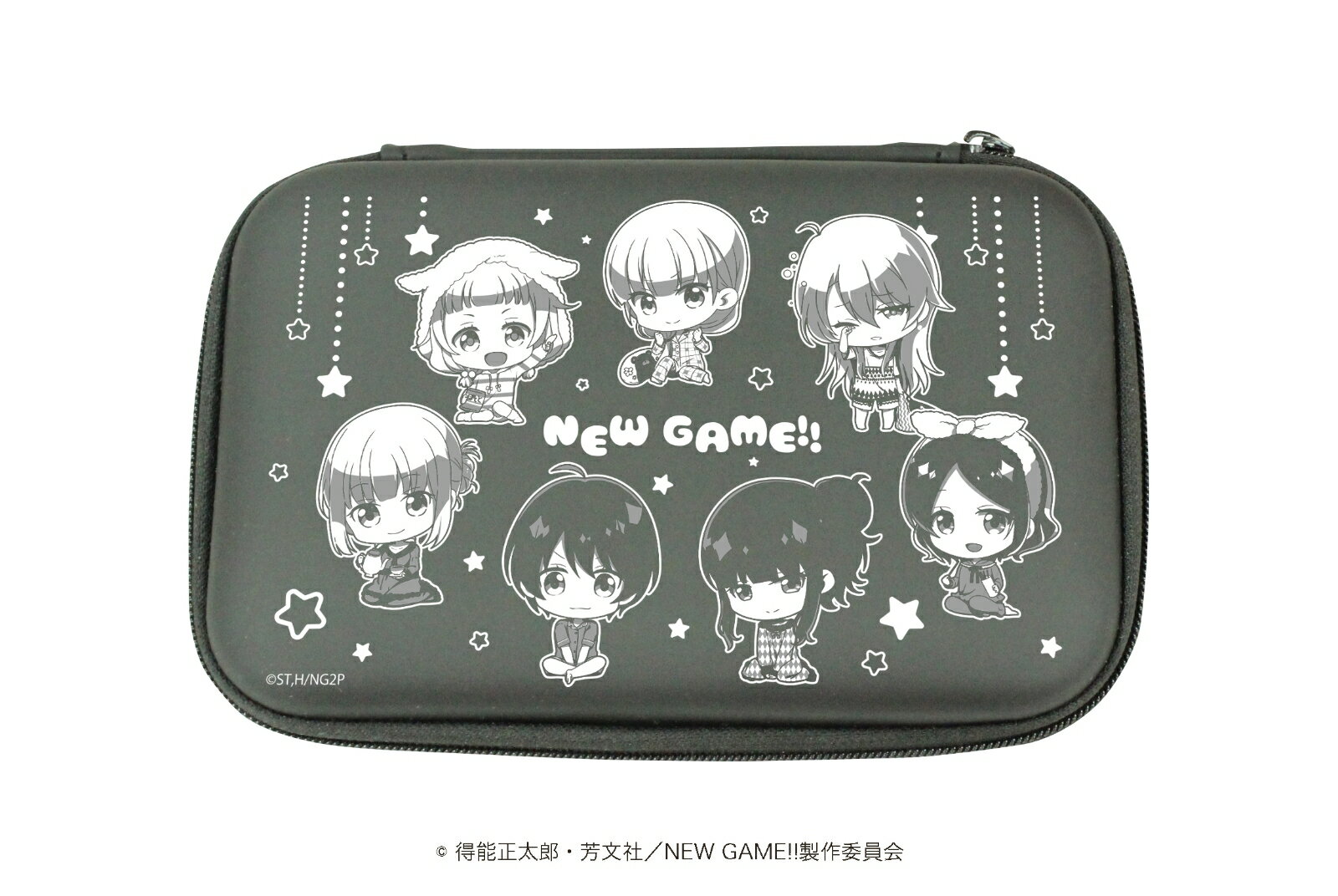 プロテクト収納ケース「NEW GAME!!」01/集合デザイン パジャマver.(ミニキャラ)【グッズ】