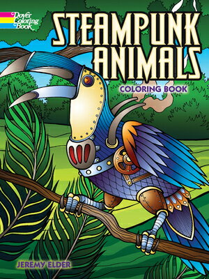 Steampunk Animals Coloring Book STEAMPUNK ANIMALS  ...