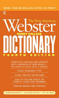 The New American Webster Handy College Dictionary: Fourth Edition NEW AMER WEBSTER HANDY COL DIC Philip D. Morehead