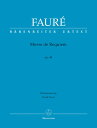 【輸入楽譜】フォーレ, Gabriel-Urbain: レクイエム Op.48(1900年版)(ラテン語)/原典版/Stahl Stegemann編 フォーレ, Gabriel-Urbain