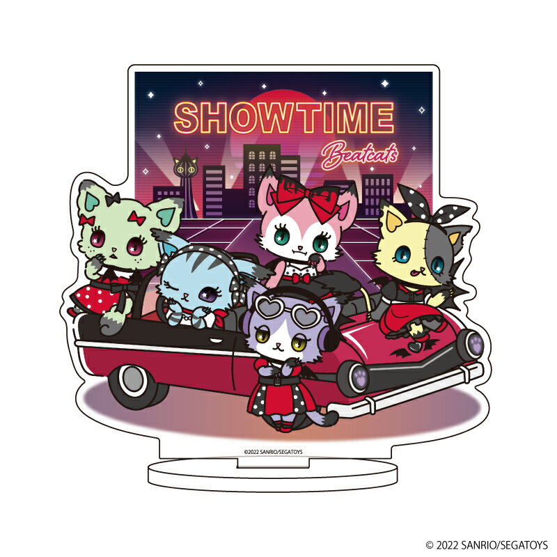 キャラアクリルフィギュア「Beatcats」01/SHOWTIME【グッズ】