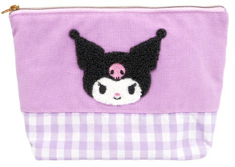 サンリオ　ギンガムサガラ化粧ポーチクロミ