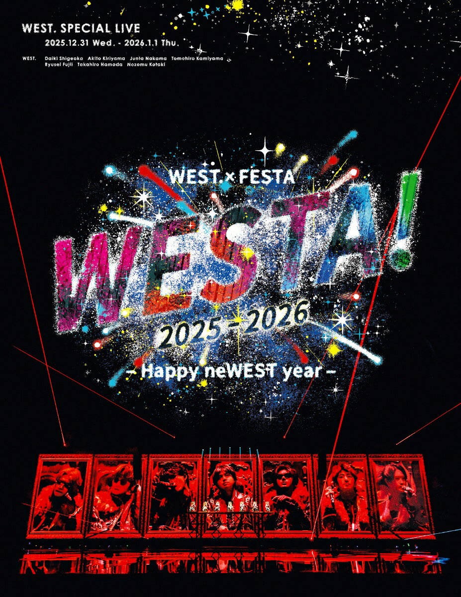WEST. SPECIAL LIVE『WESTA!』2025-2026(DVD初回盤) [ WEST. ]