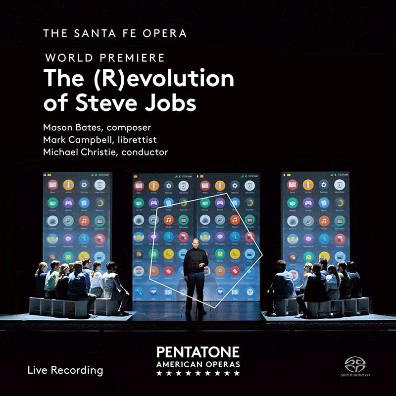 【輸入盤】オペラ『スティーブ・ジョブズの革命〈進化〉』全曲 マイケル・クリスティ＆サンタフェ・オペラ、エドワード・パークス、他（2017 ステ