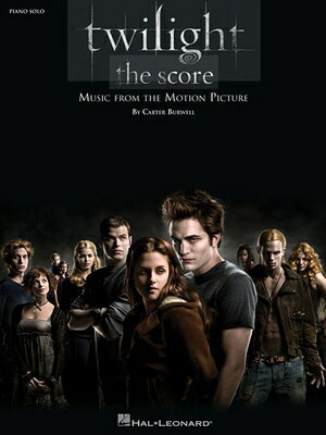 Based on Stephenie Meyer's popular vampire-romance novels, the movie Twilight is taking huge bites out of box office receipts across the country! Composer Carter Burwell is highly regarded for his scores for the Coen brothers movies. Here are piano solo arrangements of music he composed for this film, including the achingly beautiful "Bella's Lullaby" and ten more pieces: Dinner with His Family * Edward at Her Bed * I Dreamt of Edward * I Would Be the Meal * In Place of Someone You Love * The Lion Fell in Love with the Lamb * Phascination Phase * Stuck Here like Mom * Tracking * Who Are They?.