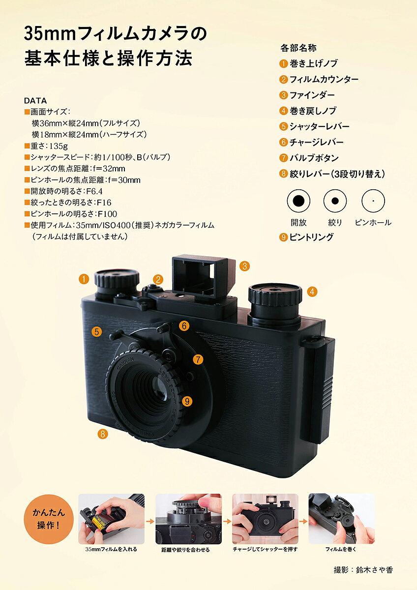 大人の科学マガジン　35mmフィルムカメラ （大人の科学マガジンシリーズ） [ 大人の科学マガジン編集部 ] book-21361850 楽天ブックス サンプル画像2