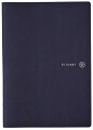 ESダイアリー2018-4月 A5 見開き1ヶ月+ノート ネイビー(2018年度)