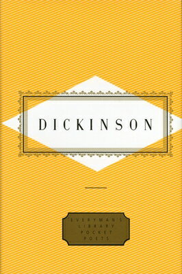 The Everyman's Library Pocket Poets hardcover series is popular for its compact size and reasonable price which does not compromise content. Poems: Dickinson contains poems from The Poet's Art, The Works of Love, and Death and Resurrection, as well as an index of first lines.
