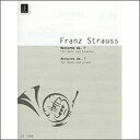 【輸入楽譜】シュトラウス, Franz: ノクターン Op.7 [ シュトラウス, Franz ]