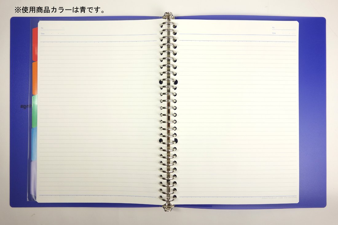 キャンパスバインダーB5ミドル金属赤 バインダー （文具(Stationary)）