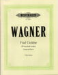 【輸入楽譜】ワーグナー, Richard: ヴェーゼンドンク歌曲集(低声用)(独語) [ ワーグナー, Richard ]