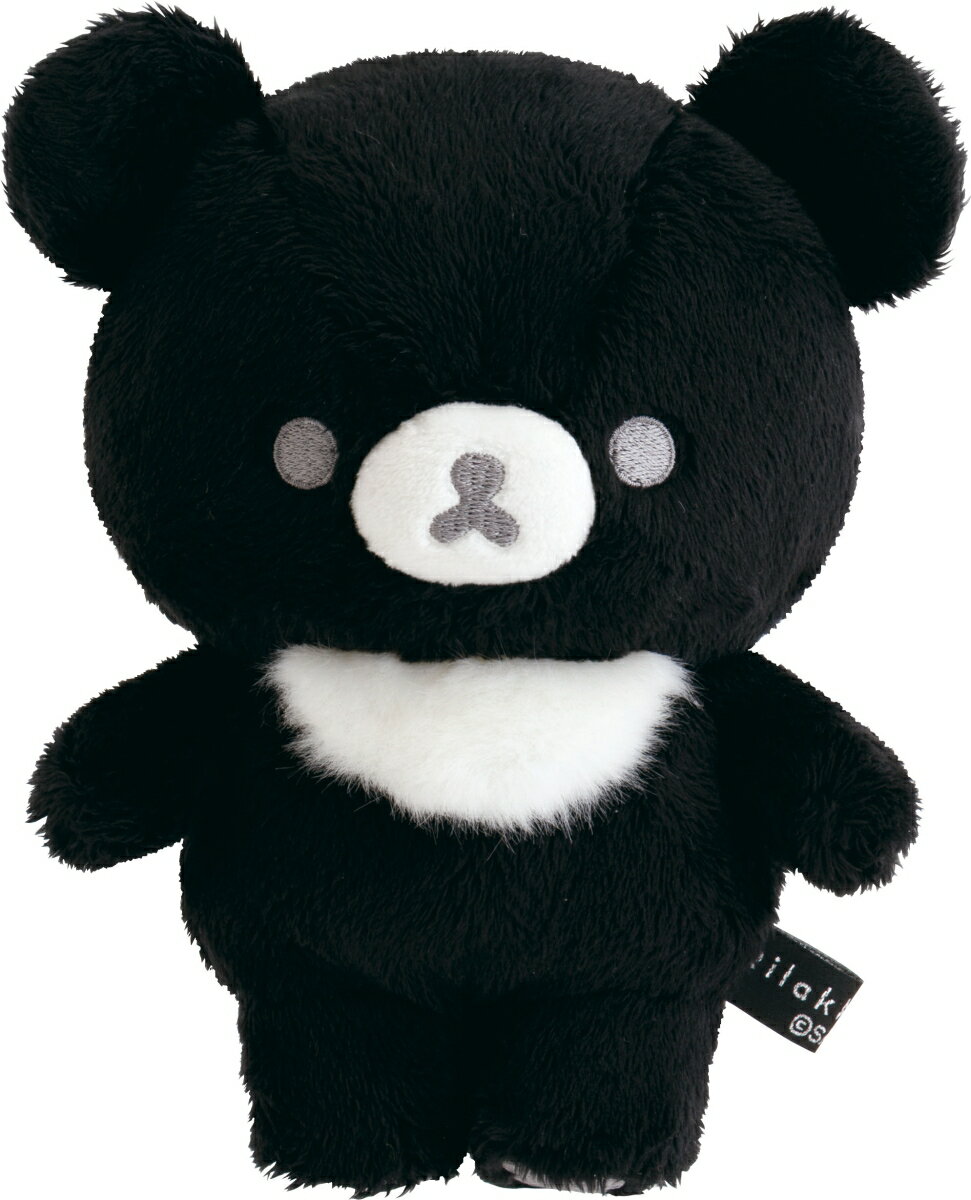 BASIC RILAKKUMA MONOCHROME ぬいぐるみ チャイロイコグマ