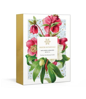 Winter Botanicals Note Cards: Note Cards and Envelopes: Set of 12