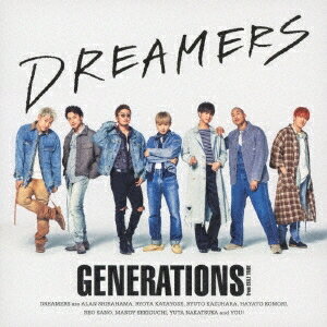 GENERATIONS from EXILE TRIBEドリーマーズ ジェネレーションズフロムエグザイルトライブ 発売日：2019年08月28日 予約締切日：2019年08月24日 DREAMERS JAN：4988064869107 RZCDー86910 エイベックス・エンタテインメント(株) エイベックス・エンタテインメント(株) [Disc1] 『DREAMERS』／CD アーティスト：GENERATIONS from EXILE TRIBE 曲目タイトル： &nbsp;1. DREAMERS [4:35] &nbsp;2. A New Chronicle [5:07] &nbsp;3. DREAMERS (Instrumental) [4:34] &nbsp;4. A New Chronicle (Instrumental) [5:05] CD JーPOP ポップス