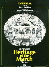【輸入楽譜】キング, Karl L.: インペリアル マーチ/スウェアリンジェン編曲: スコアとパート譜セット