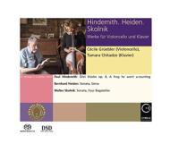 【輸入盤】Hindemith.heiden.skolnik-works For Cello & Piano: Gruebler(Vc) Chitadze(P) (Hyb)