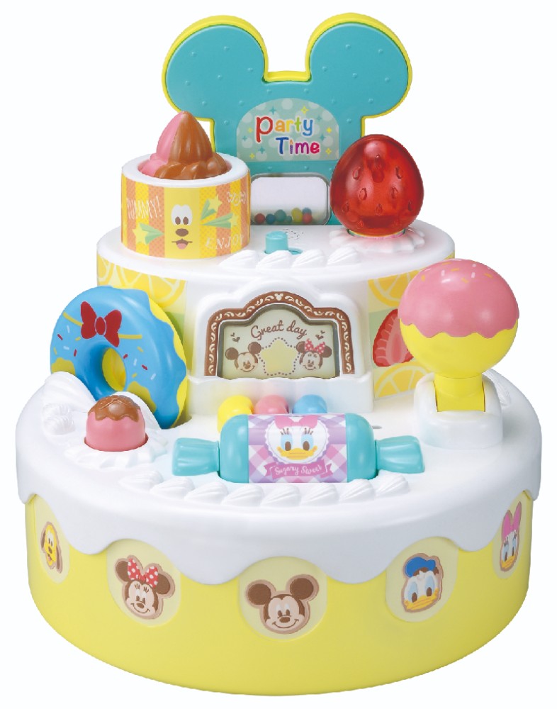 はじめて英語 おしゃべりいっぱい!パーティーケーキ ミッキー&フレンズ
