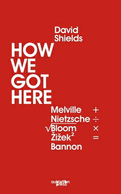 ŷ֥å㤨How We Got Here: Melville Plus Nietzsche Divided by the Square Root of (Allan Bloom Times Zizek (Sq HOW WE GOT HERE [ David Shields ]פβǤʤ2,851ߤˤʤޤ
