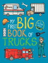 My First Big Book of Trucks COLOR BK-MY 1ST BBO TRUCKS （My First Big Book of Coloring） Little Bee Books